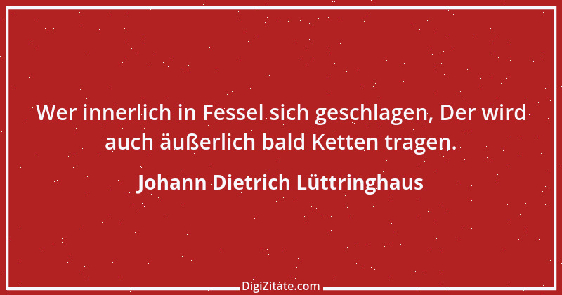 Zitat von Johann Dietrich Lüttringhaus 5