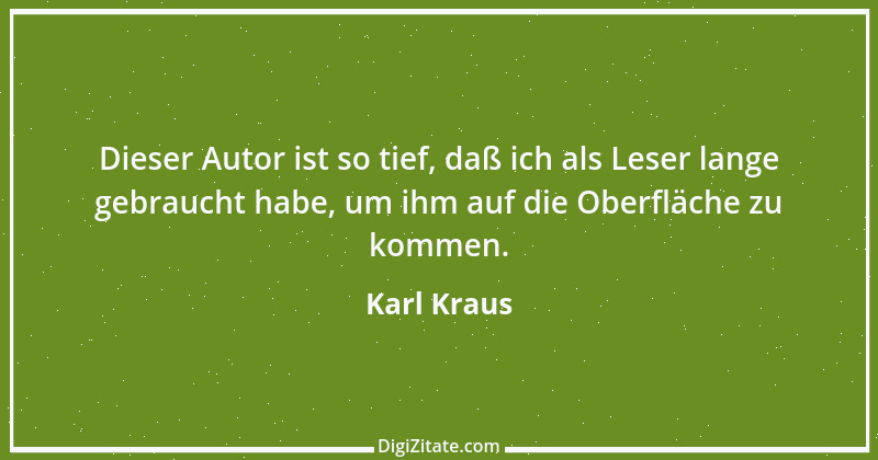 Zitat von Karl Kraus 116