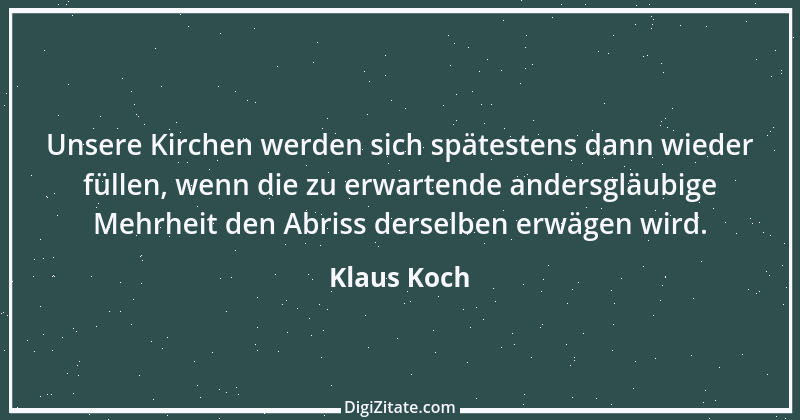 Zitat von Klaus Koch 15