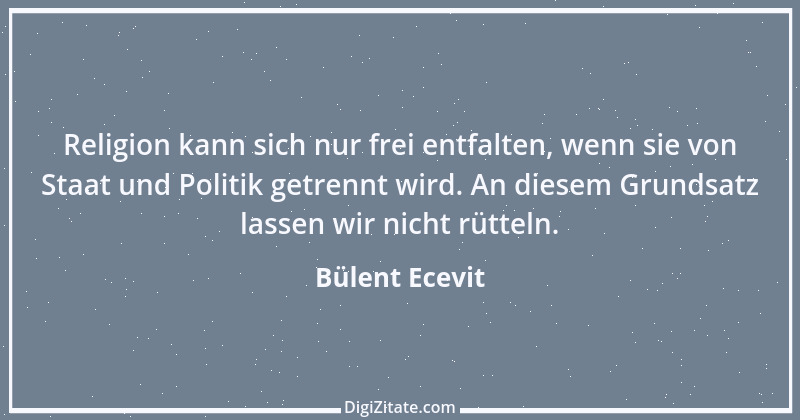 Zitat von Bülent Ecevit 2