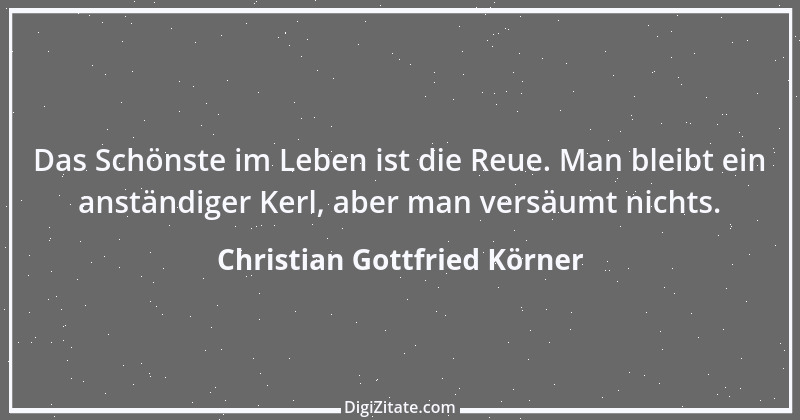 Zitat von Christian Gottfried Körner 2