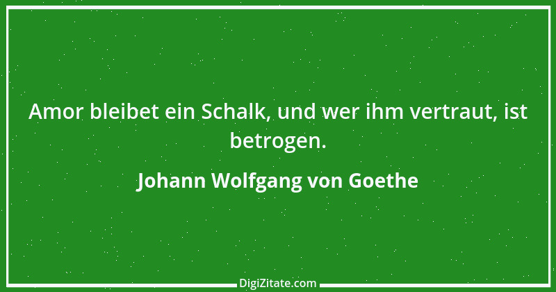 Zitat von Johann Wolfgang von Goethe 2358