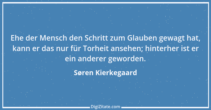 Zitat von Søren Kierkegaard 101