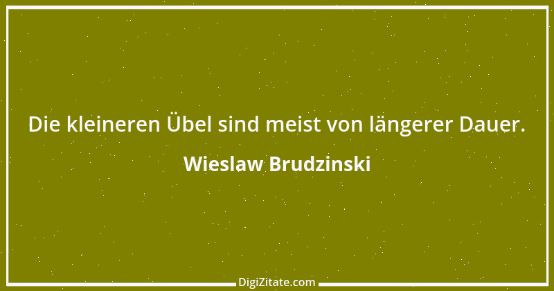 Zitat von Wieslaw Brudzinski 151