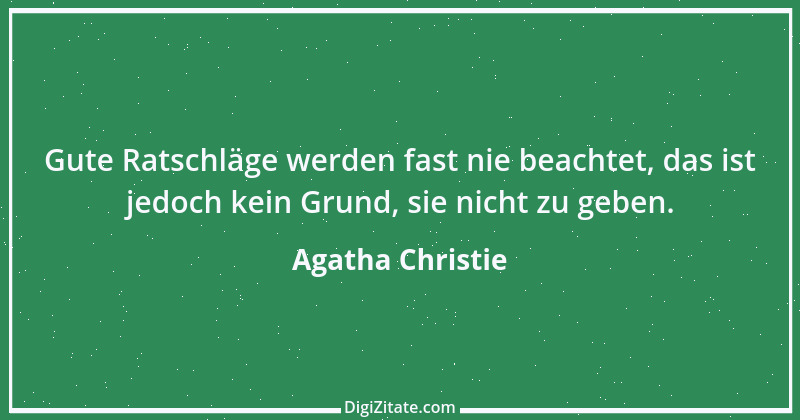 Zitat von Agatha Christie 19