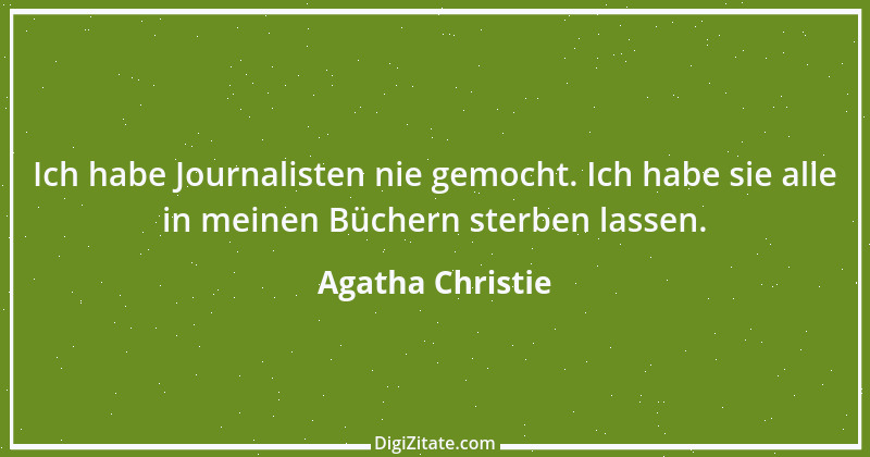 Zitat von Agatha Christie 20