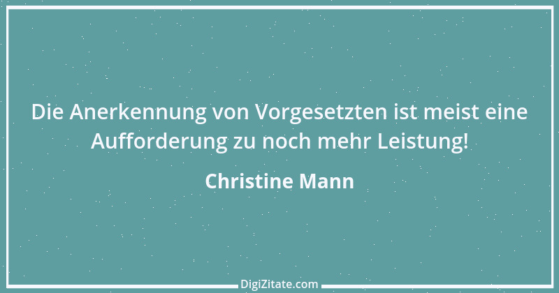 Zitat von Christine Mann 1