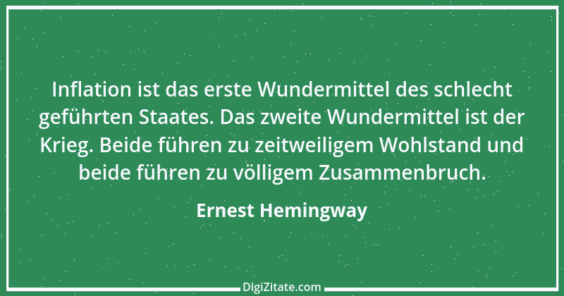 Zitat von Ernest Hemingway 25