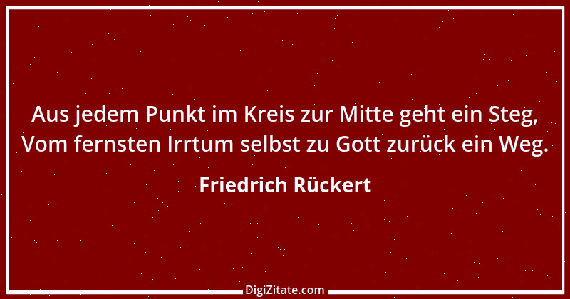 Zitat von Friedrich Rückert 329