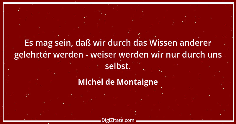 Zitat von Michel de Montaigne 48