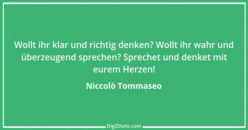 Zitat von Niccolò Tommaseo 9