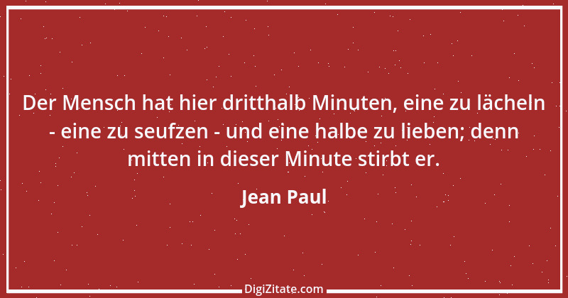 Zitat von Jean Paul 506