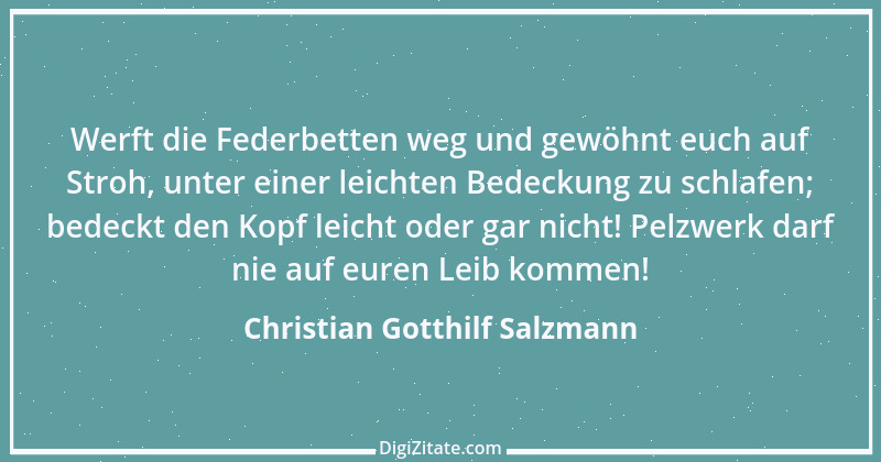 Zitat von Christian Gotthilf Salzmann 1