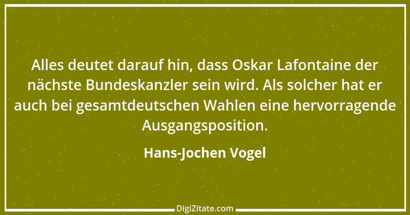 Zitat von Hans-Jochen Vogel 18