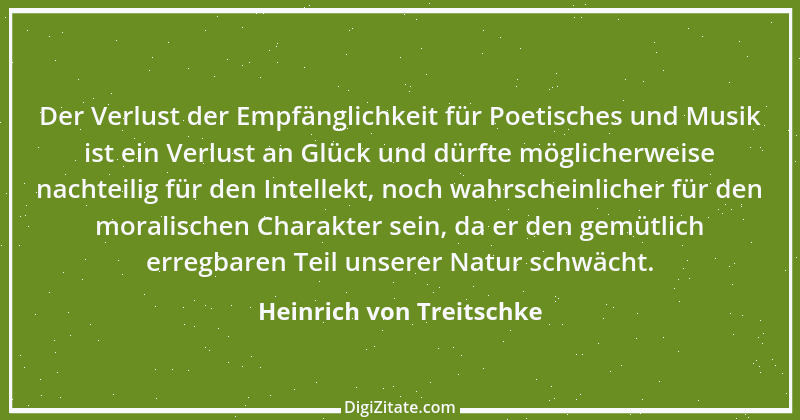 Zitat von Heinrich von Treitschke 71