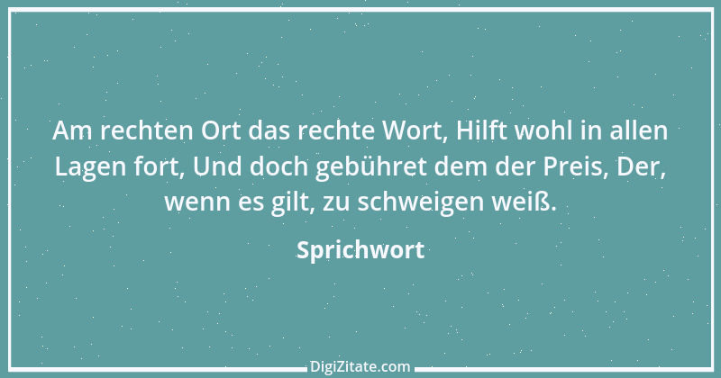 Zitat von Sprichwort 1354