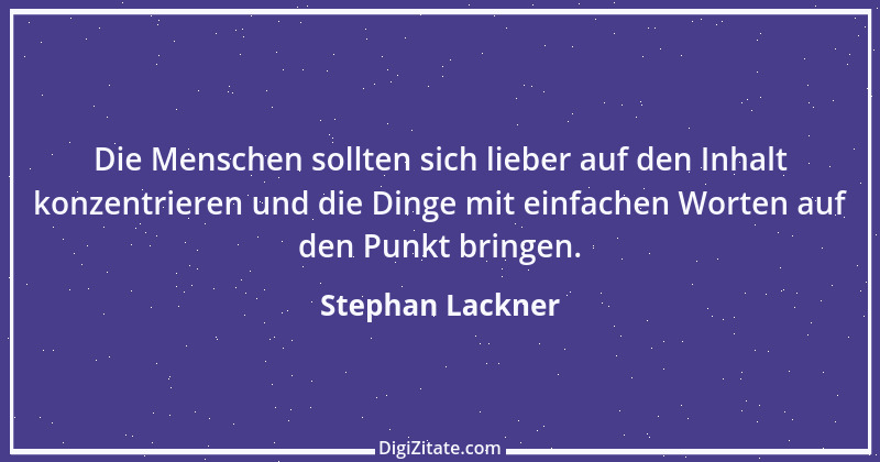 Zitat von Stephan Lackner 1