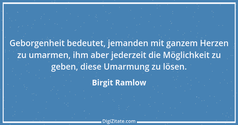 Zitat von Birgit Ramlow 54