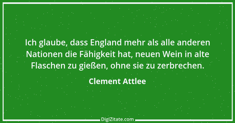 Zitat von Clement Attlee 2