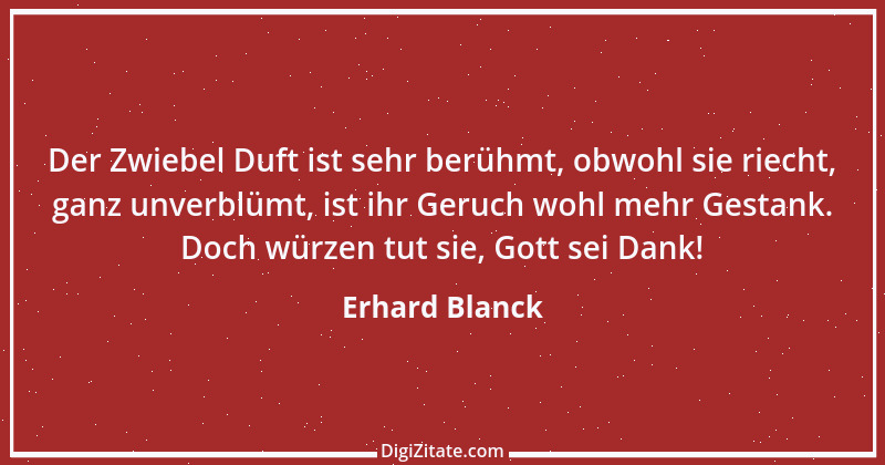 Zitat von Erhard Blanck 1918