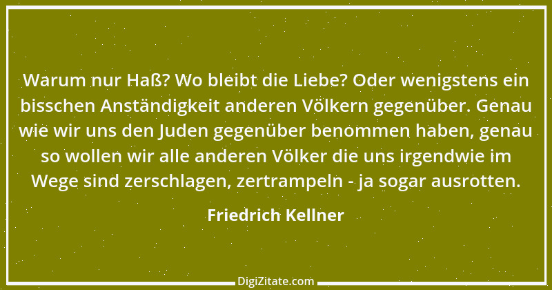 Zitat von Friedrich Kellner 2