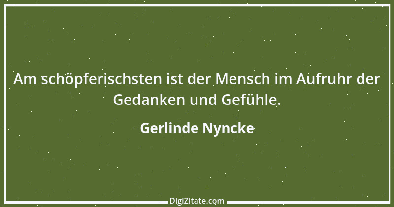 Zitat von Gerlinde Nyncke 81