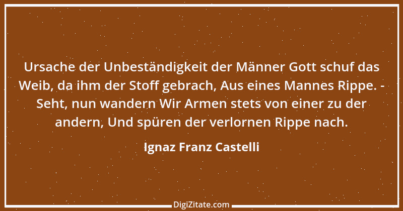 Zitat von Ignaz Franz Castelli 10