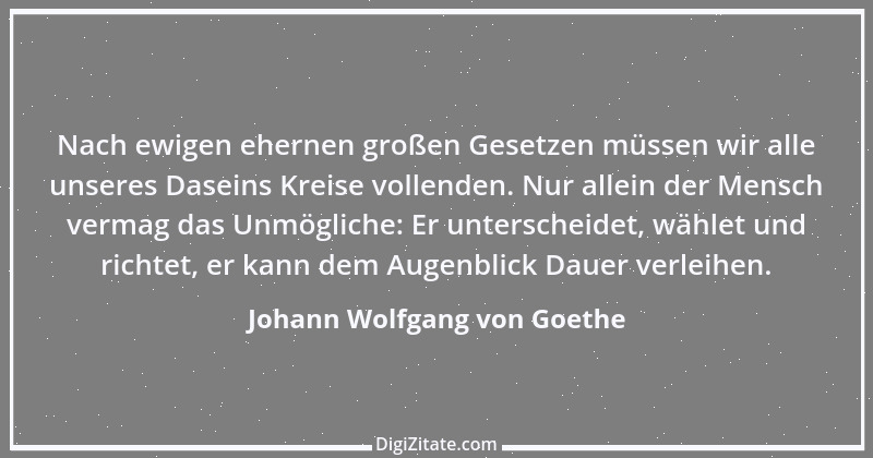 Zitat von Johann Wolfgang von Goethe 2363