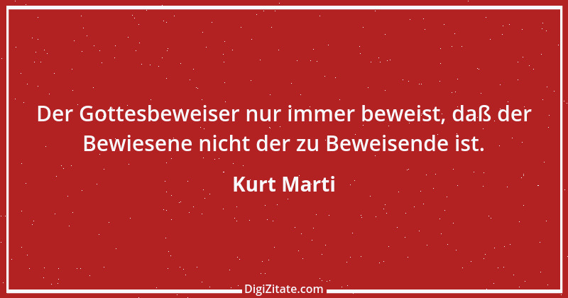 Zitat von Kurt Marti 156