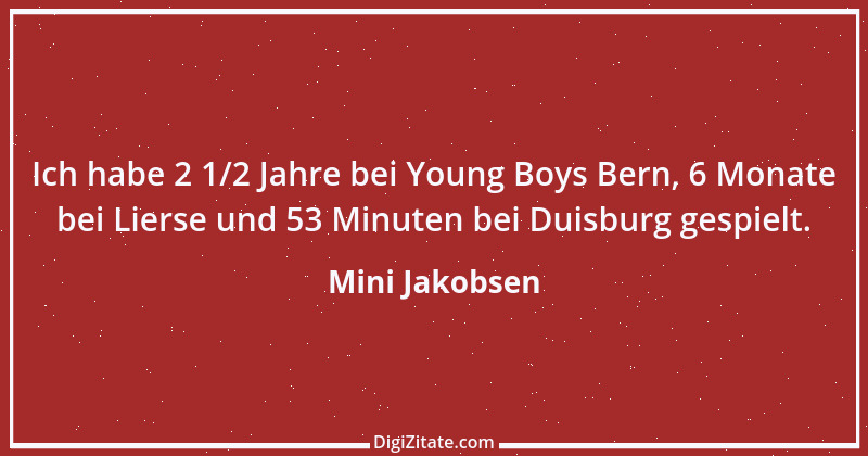 Zitat von Mini Jakobsen 1