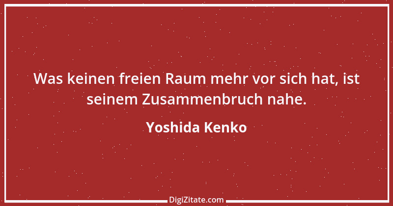 Zitat von Yoshida Kenko 11