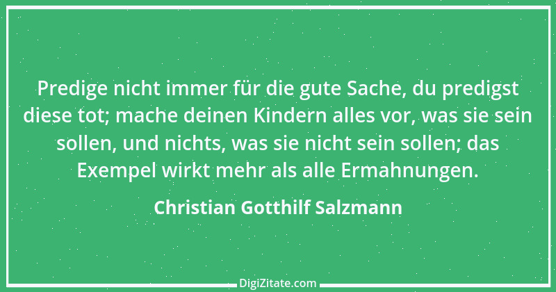 Zitat von Christian Gotthilf Salzmann 3