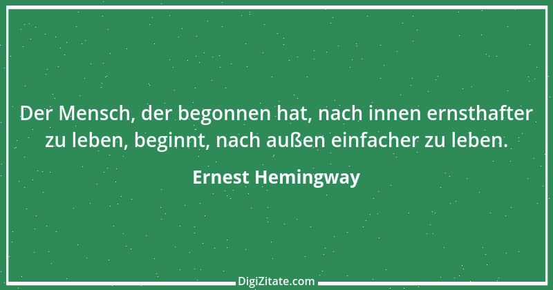 Zitat von Ernest Hemingway 29