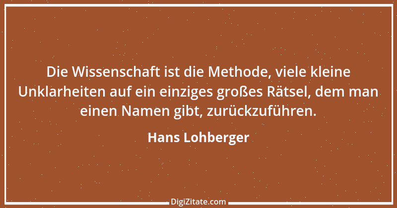 Zitat von Hans Lohberger 12