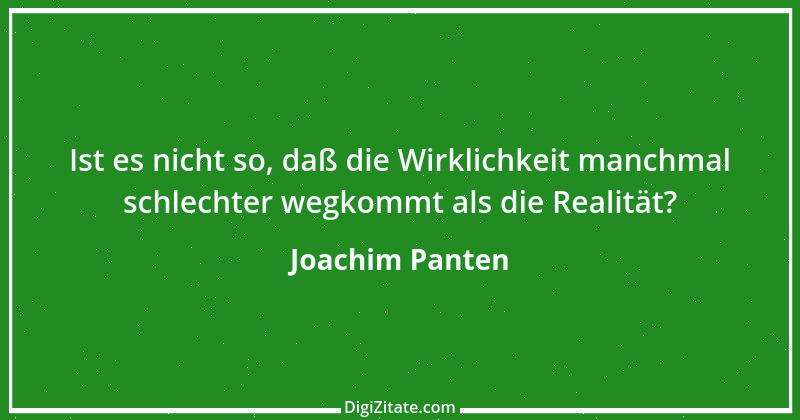 Zitat von Joachim Panten 191