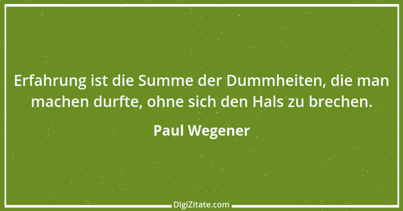 Zitat von Paul Wegener 1