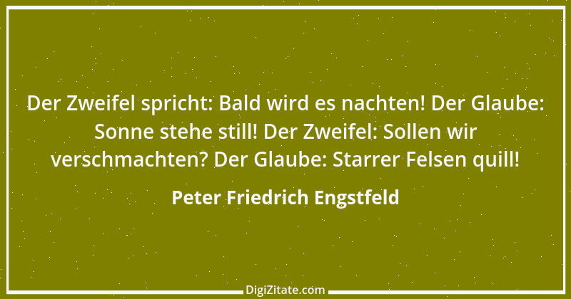 Zitat von Peter Friedrich Engstfeld 1