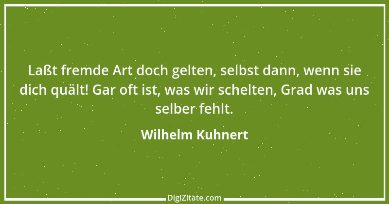 Zitat von Wilhelm Kuhnert 1