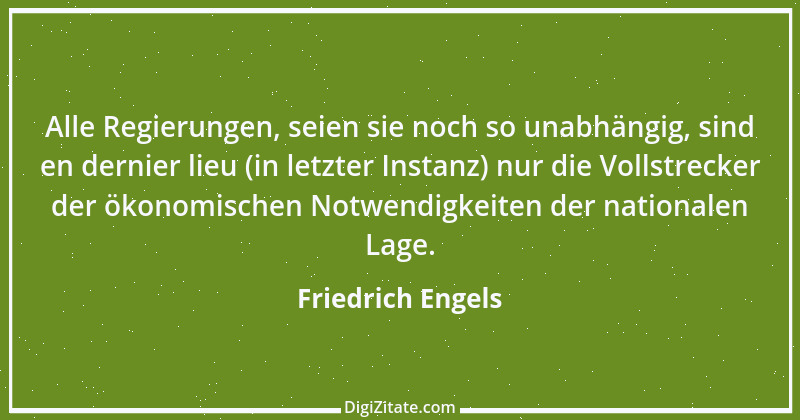 Zitat von Friedrich Engels 13