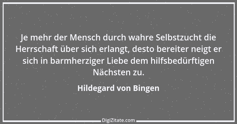 Zitat von Hildegard von Bingen 1