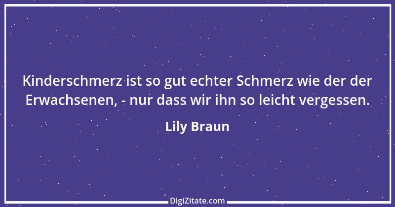 Zitat von Lily Braun 10