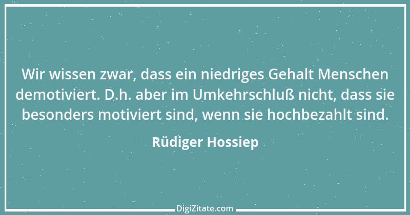 Zitat von Rüdiger Hossiep 1