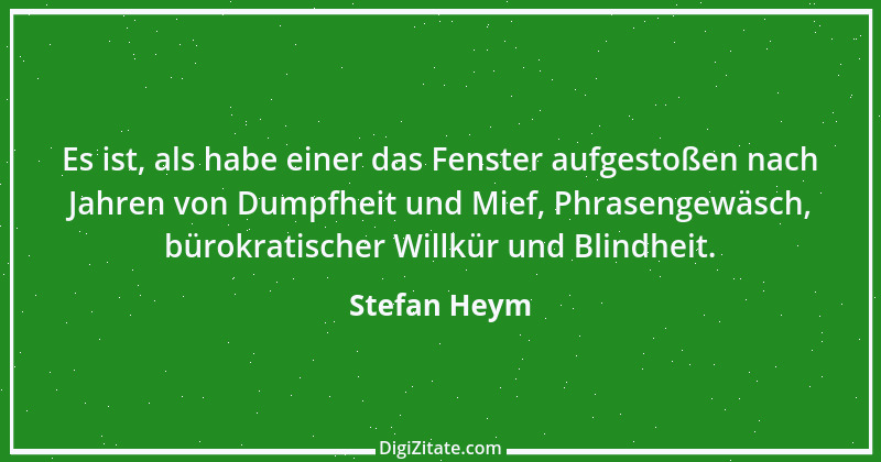 Zitat von Stefan Heym 10