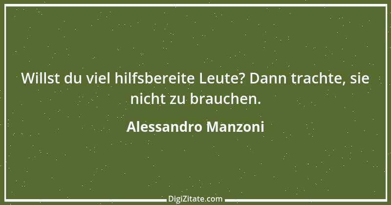 Zitat von Alessandro Manzoni 18