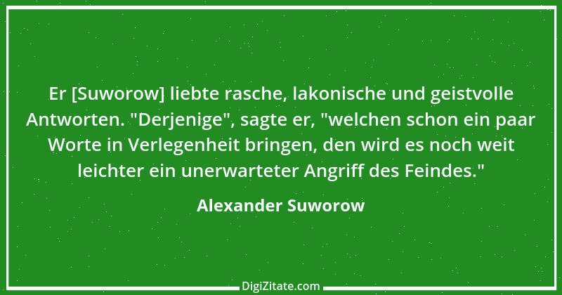 Zitat von Alexander Suworow 4