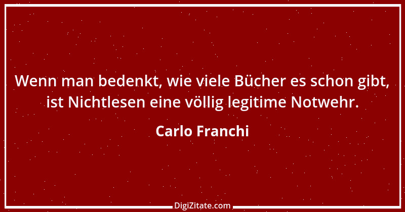 Zitat von Carlo Franchi 7