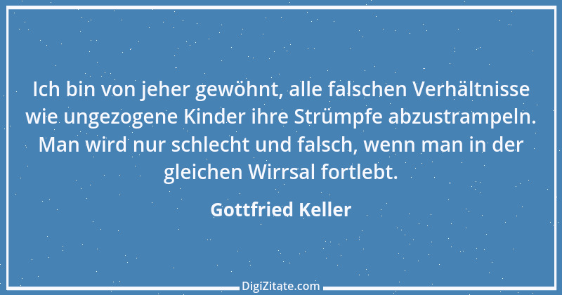 Zitat von Gottfried Keller 37