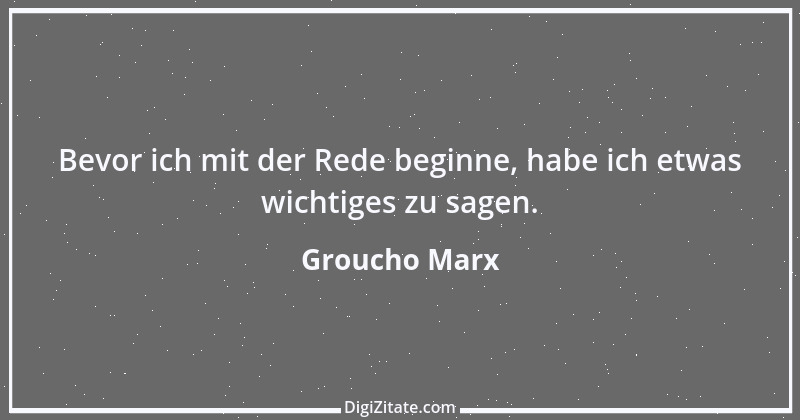 Zitat von Groucho Marx 14