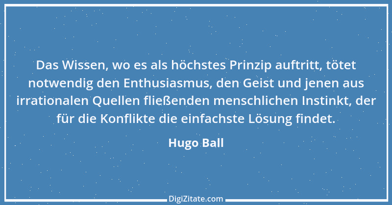 Zitat von Hugo Ball 12