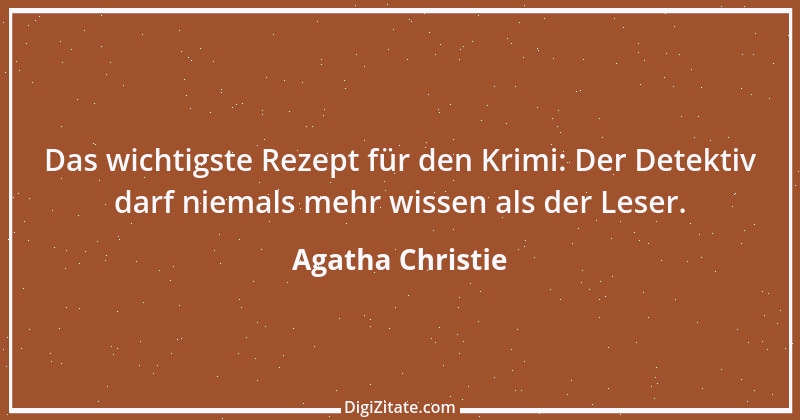 Zitat von Agatha Christie 26